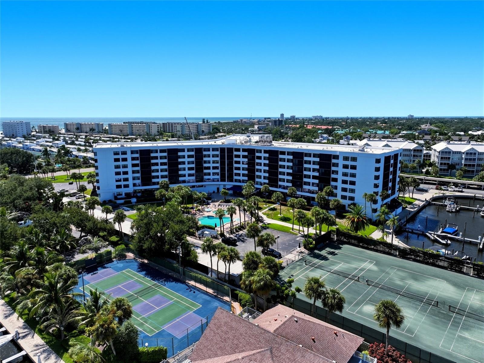 Harbour Towers Aerial View