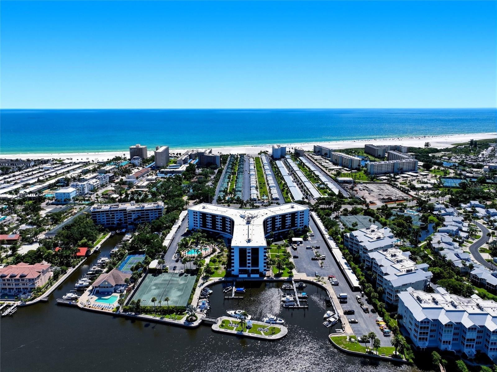 Harbour Towers Aerial View