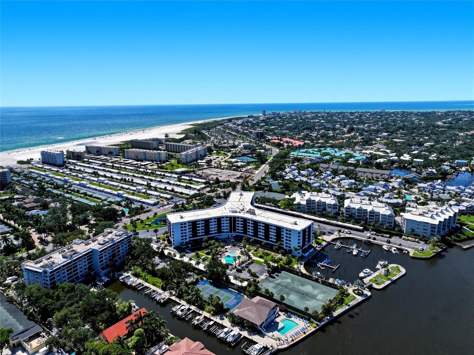 Harbour Towers Aerial View