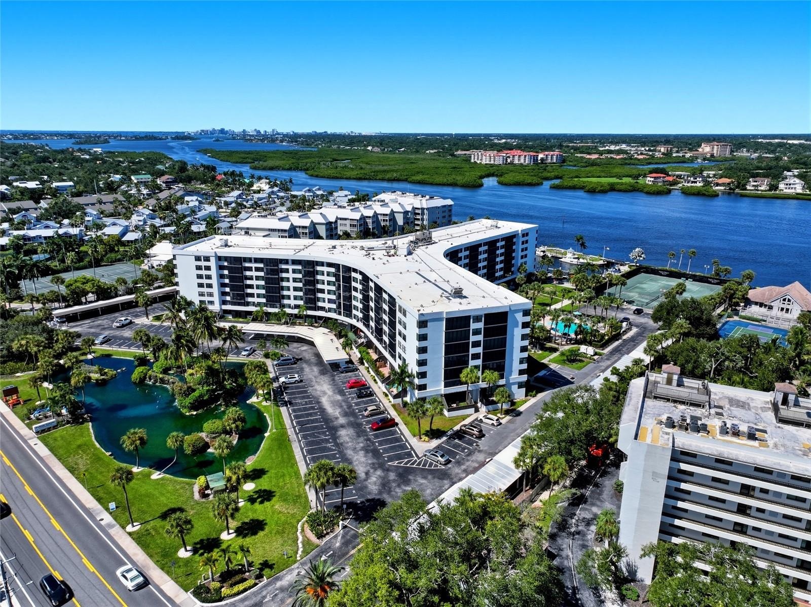 Harbour Towers Aerial View