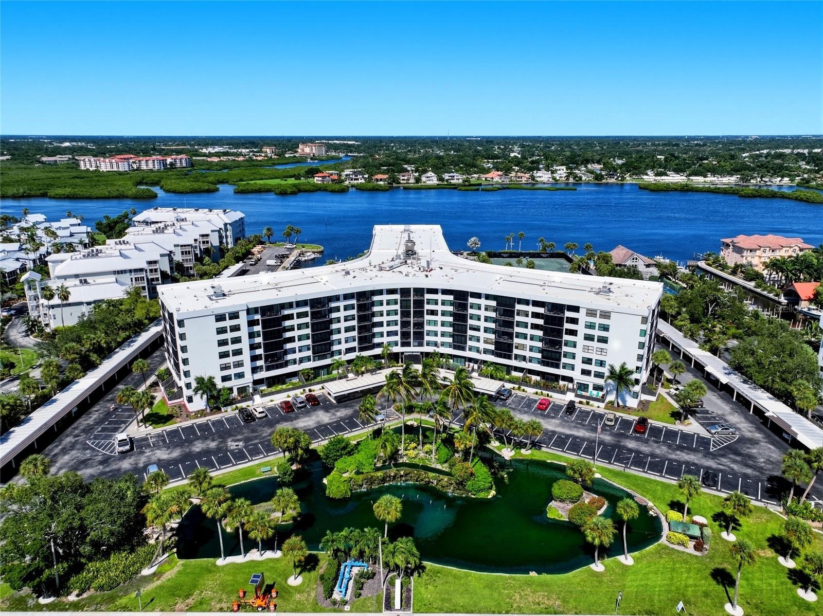 Harbour Towers Aerial View