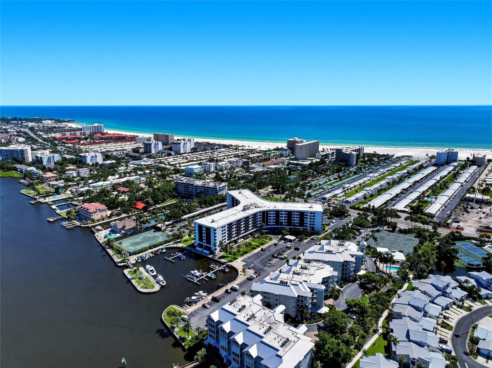 Harbour Towers Aerial View