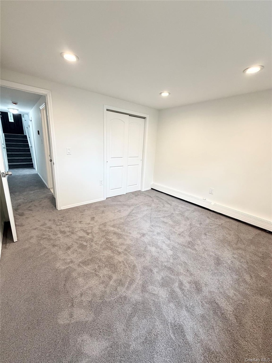 Spacious 3rd bedroom with closet space.