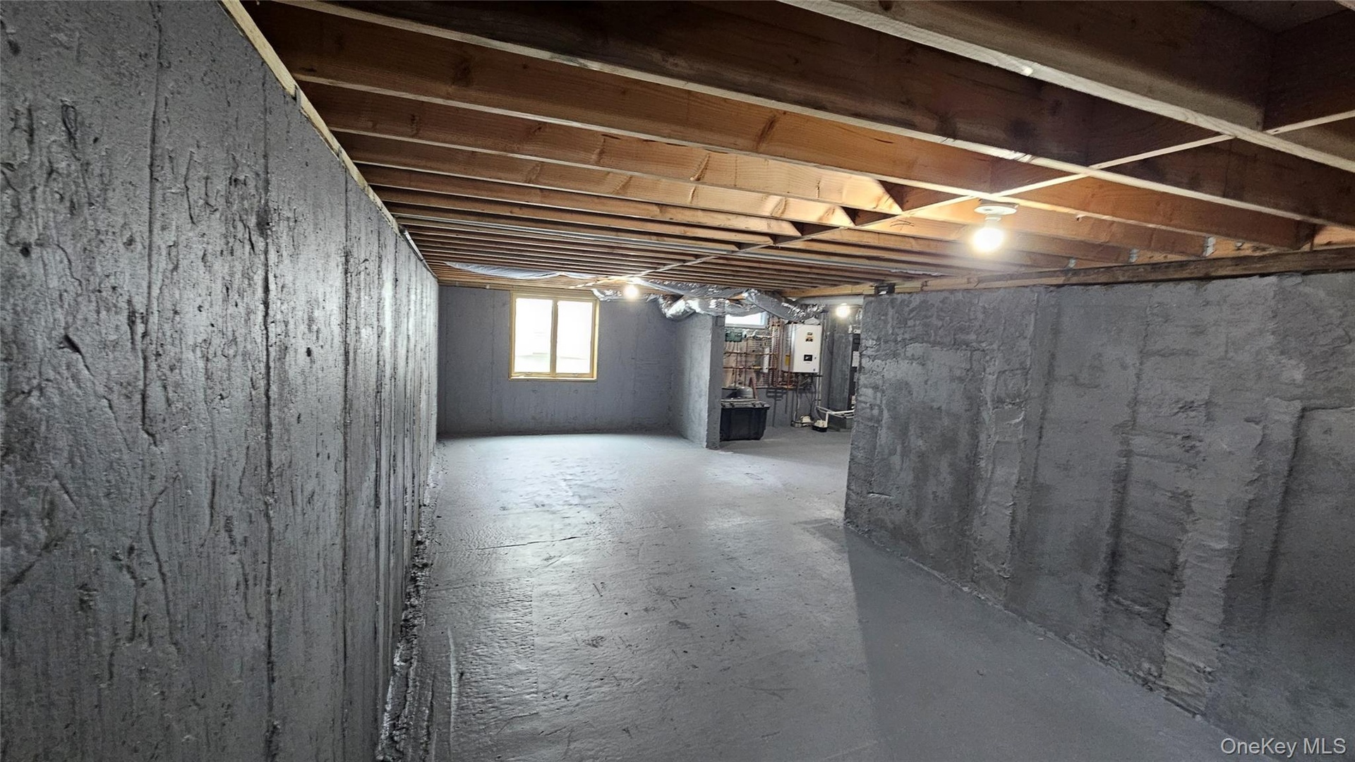extended basement with egress window