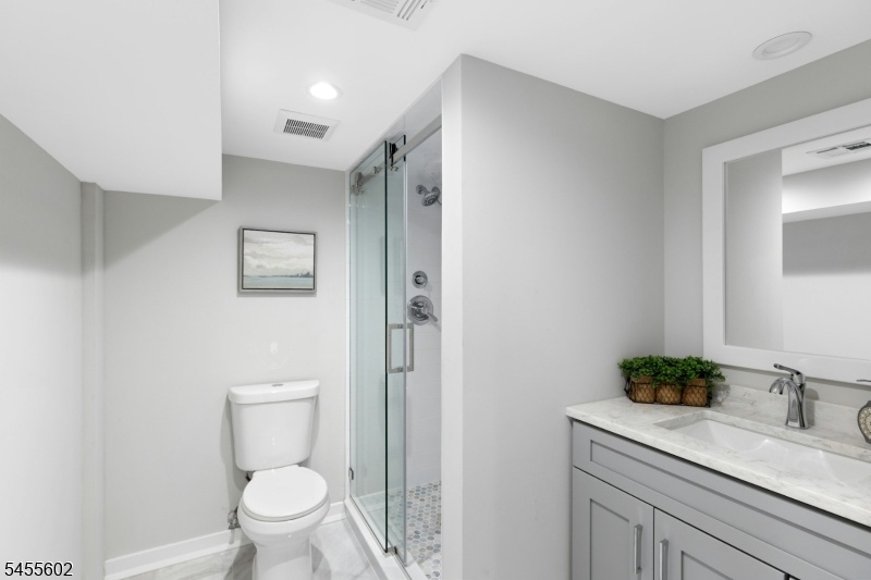 Basement bathroom