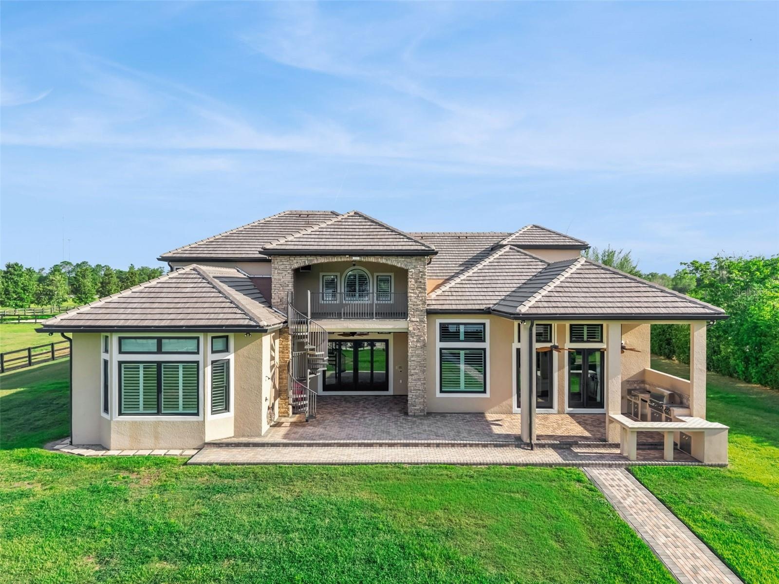 Rear View of Property