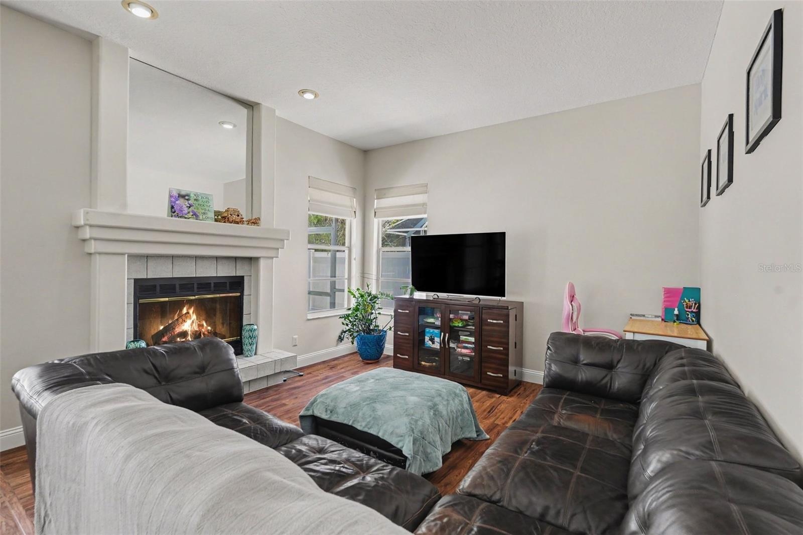 Family Room w/Fireplace