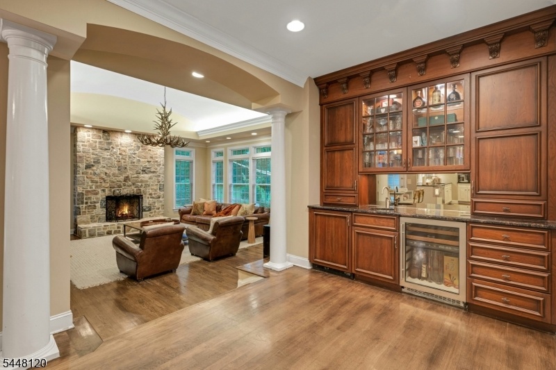 Built in bar