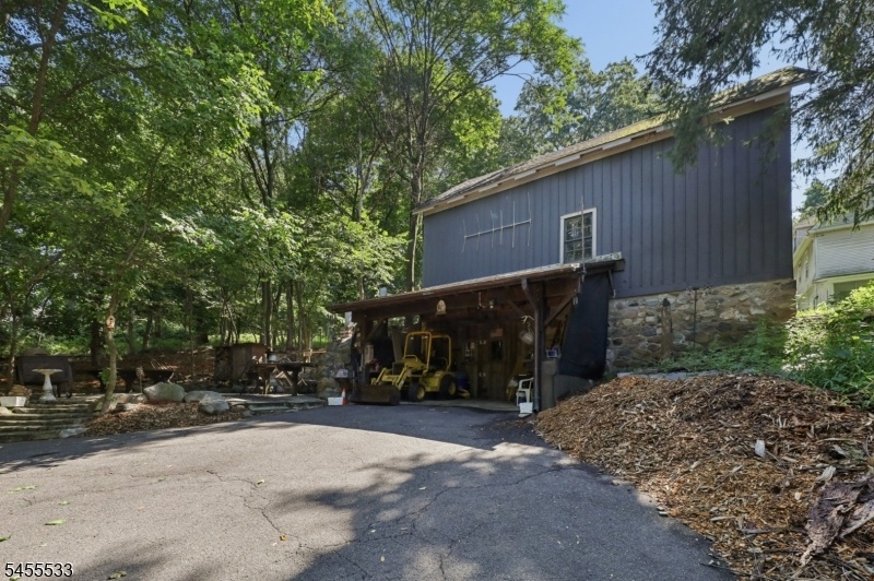 back of garage