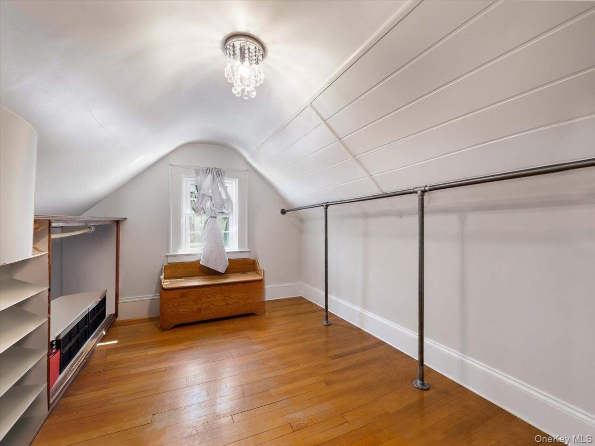 Large walk in closet in primary bedroom