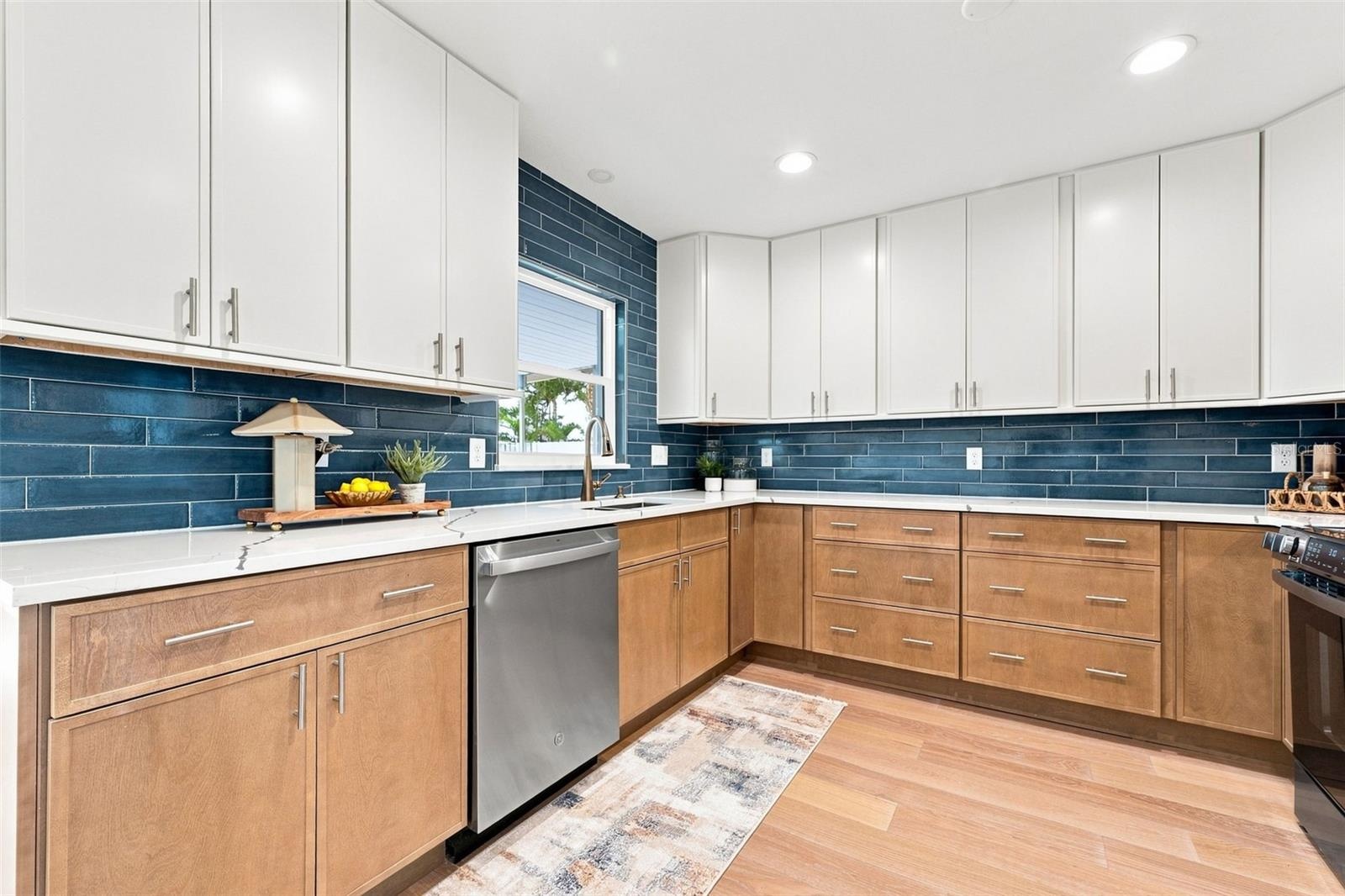 Beautifully designed kitchen.