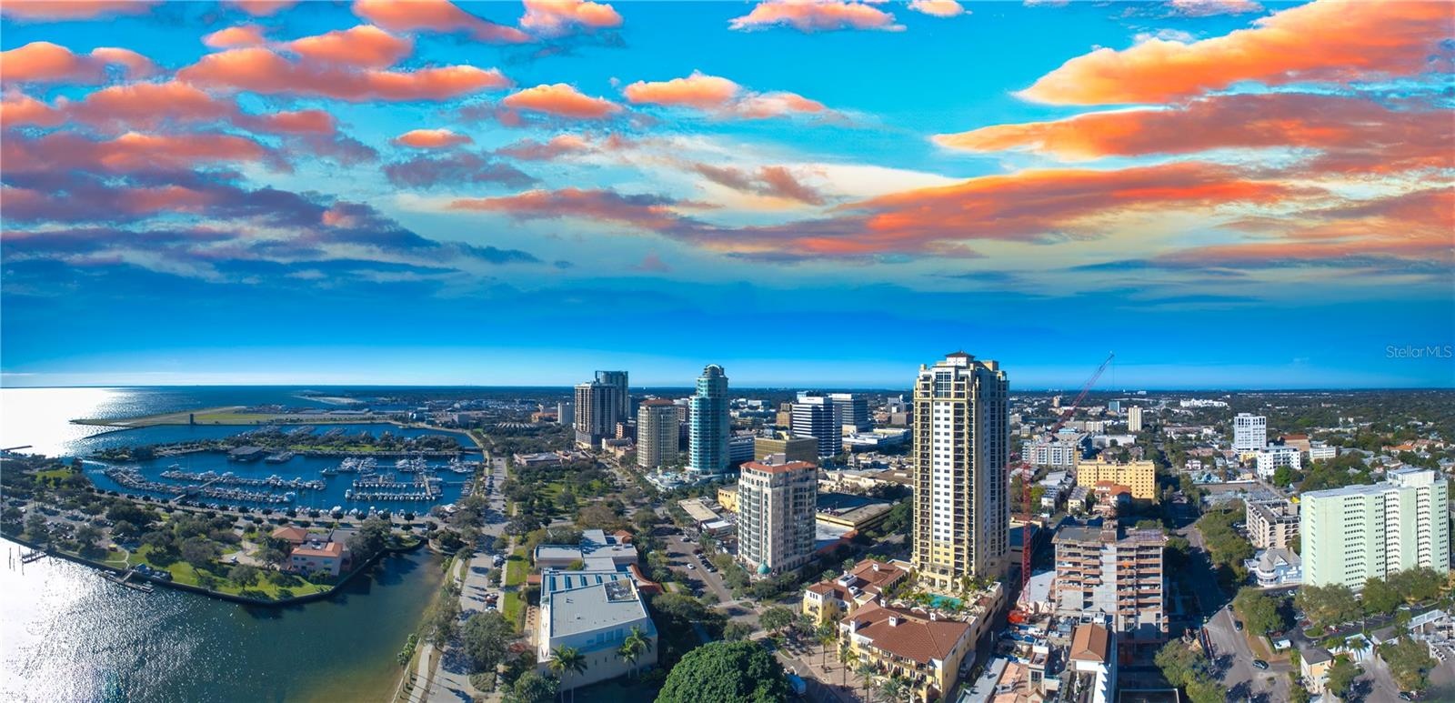 Nearby downtown St Pete