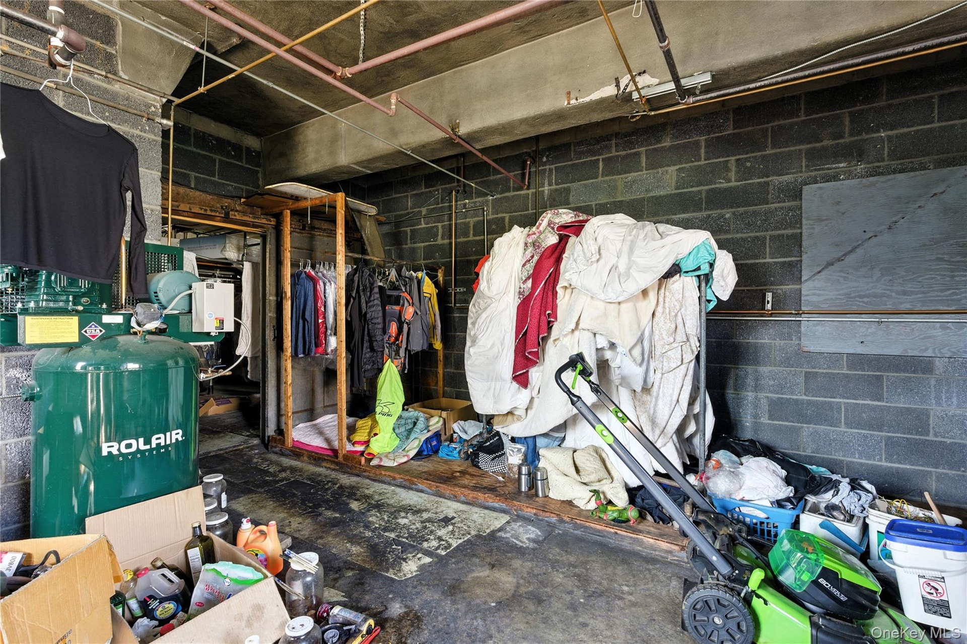 View of storage area