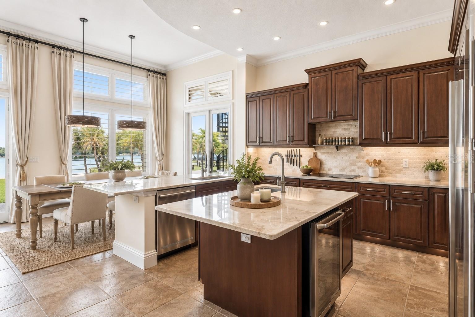 Virtually Staged Kitchen