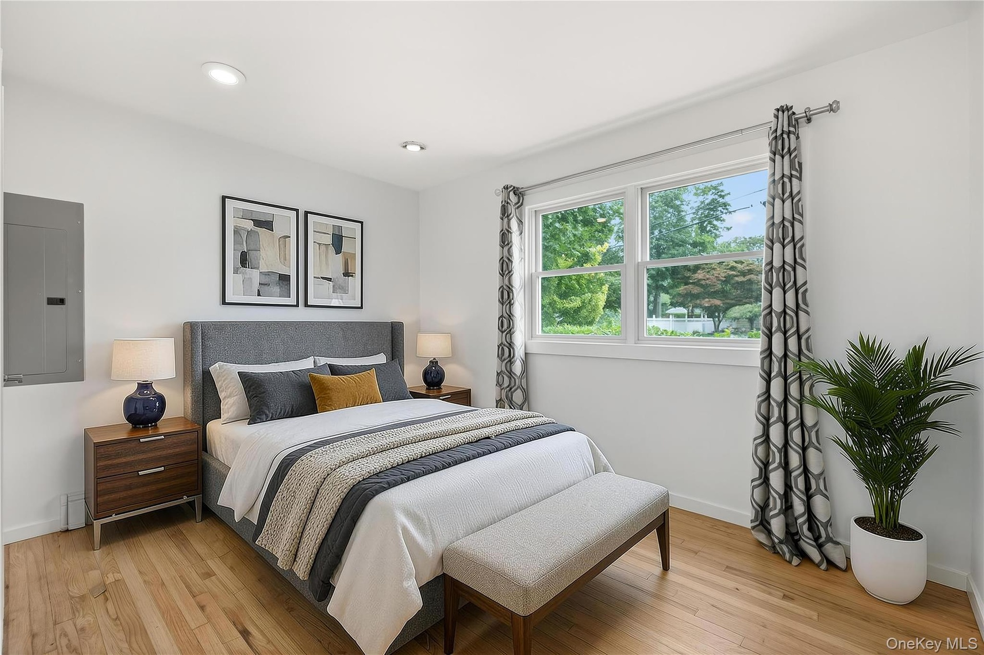 First Floor Bedroom/Officew/Full Bath. Staged