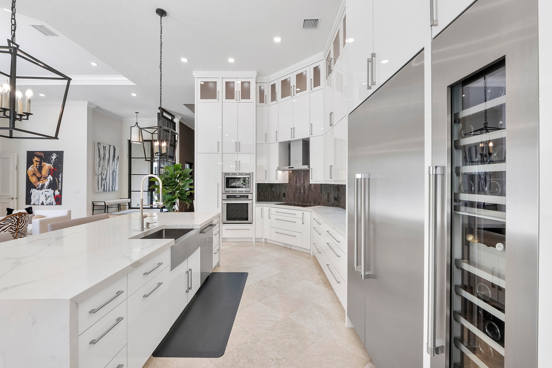 Kitchen with all Thermador Appliances