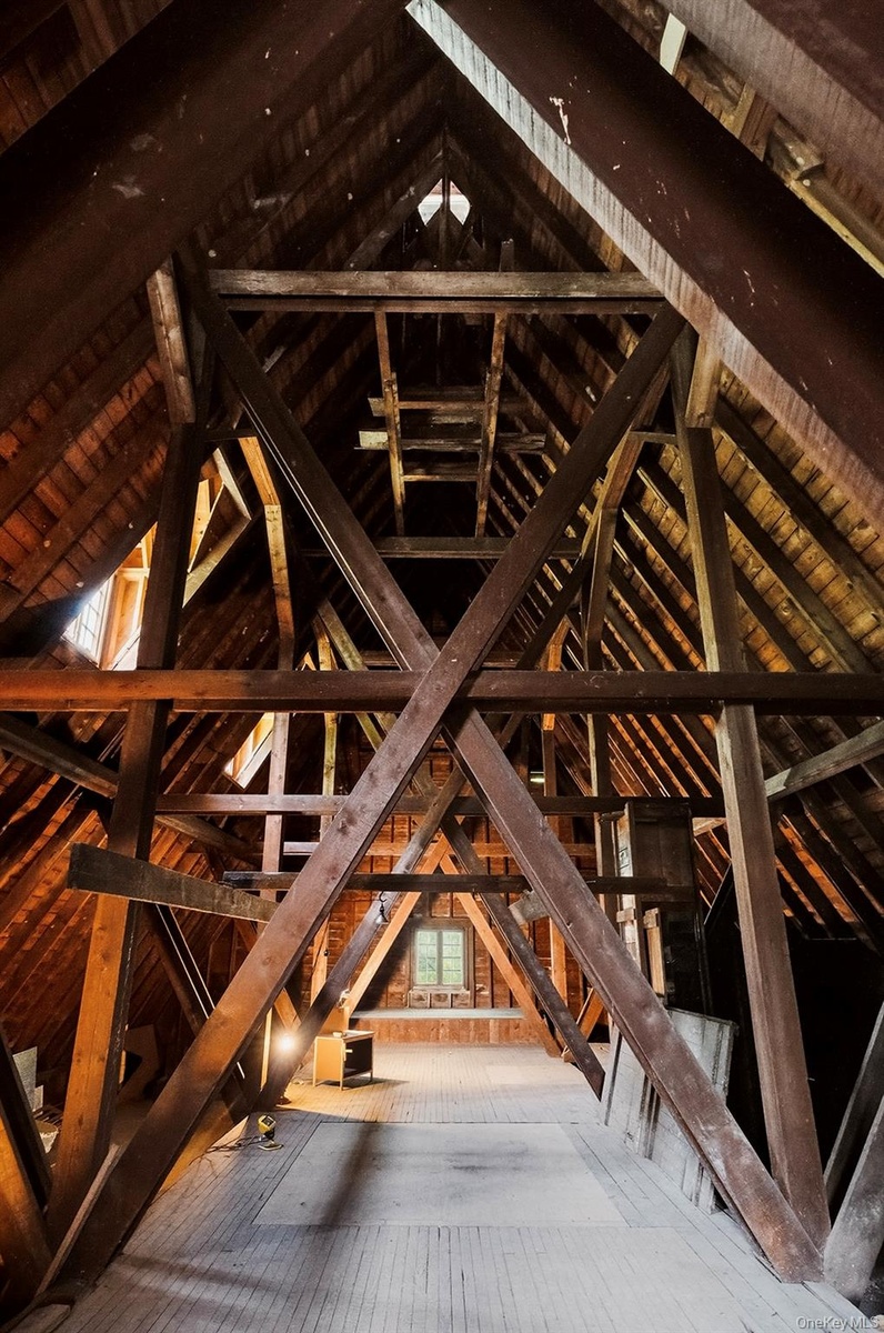 Third floor of the barn
