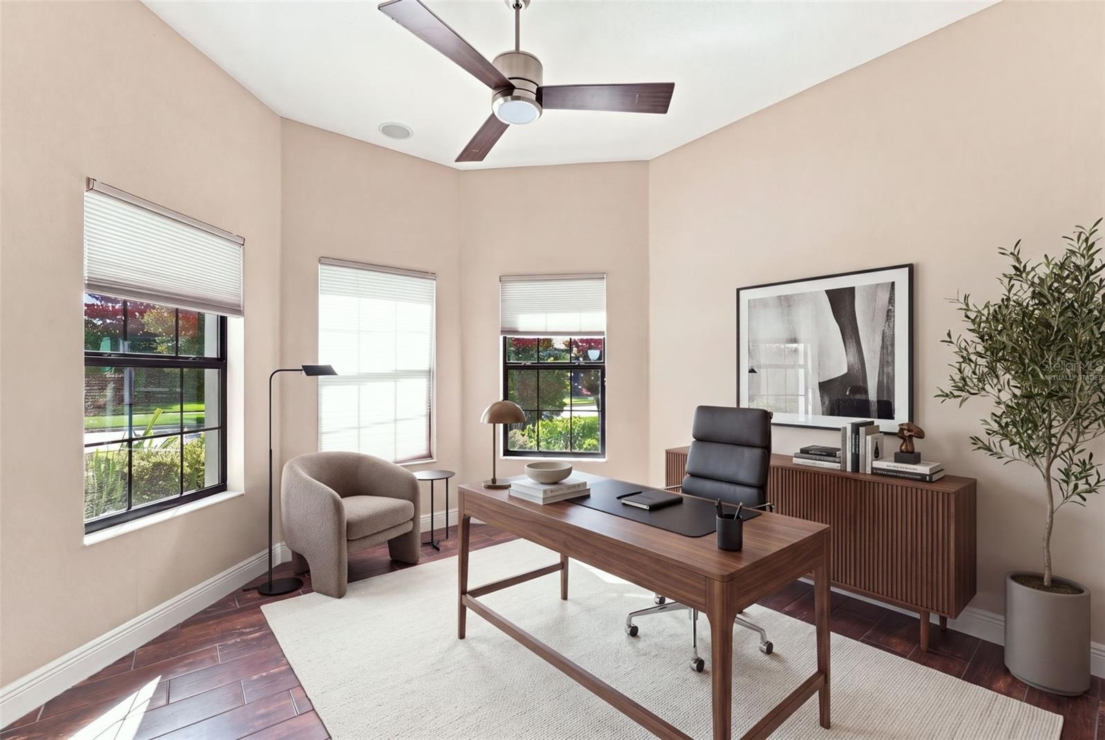 Virtually Staged Office (bedroom 1)