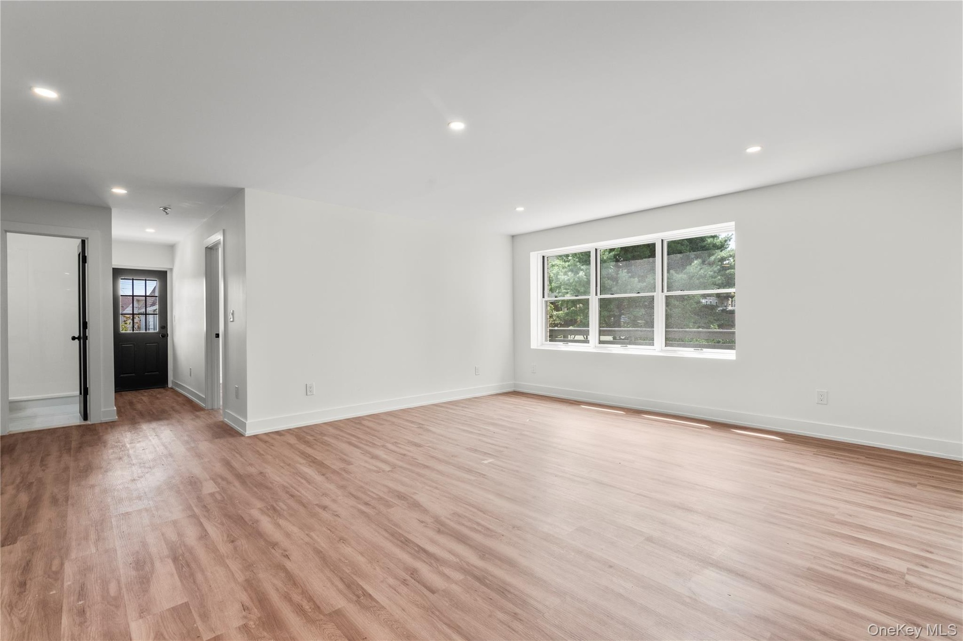 Finished above-ground basement