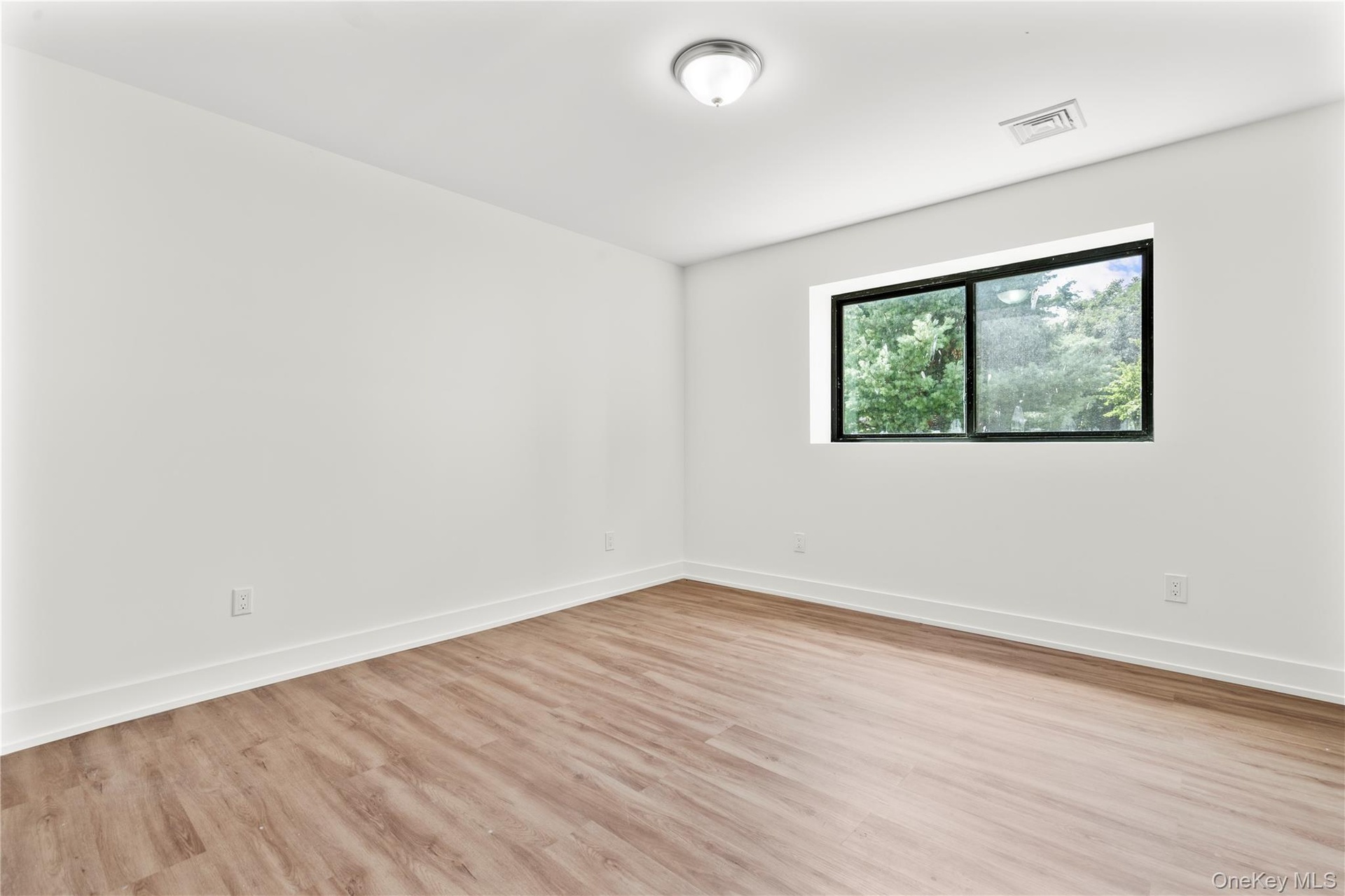Basement bedroom