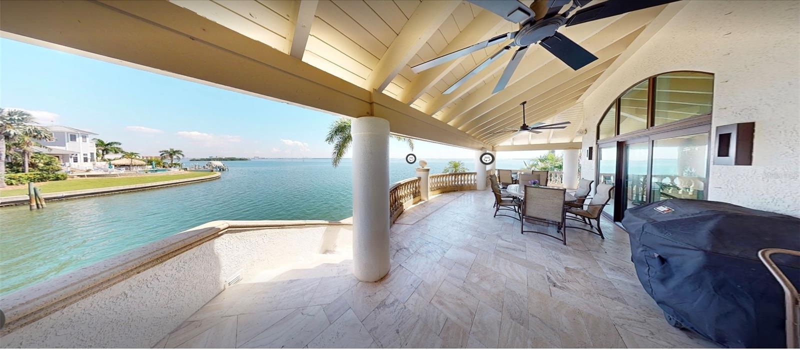 Wrap around balcony