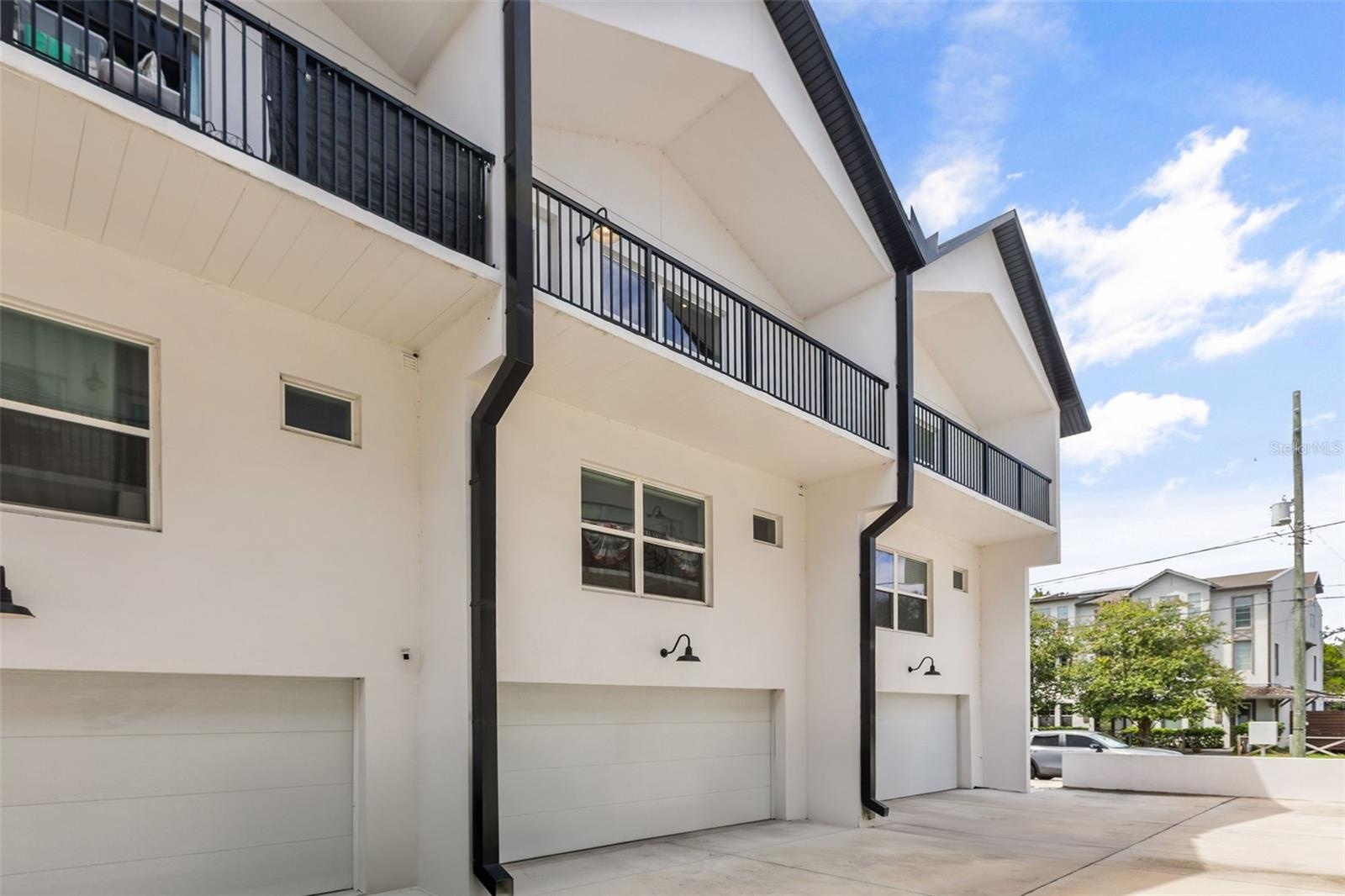 Private two-car garage with EV Charging.