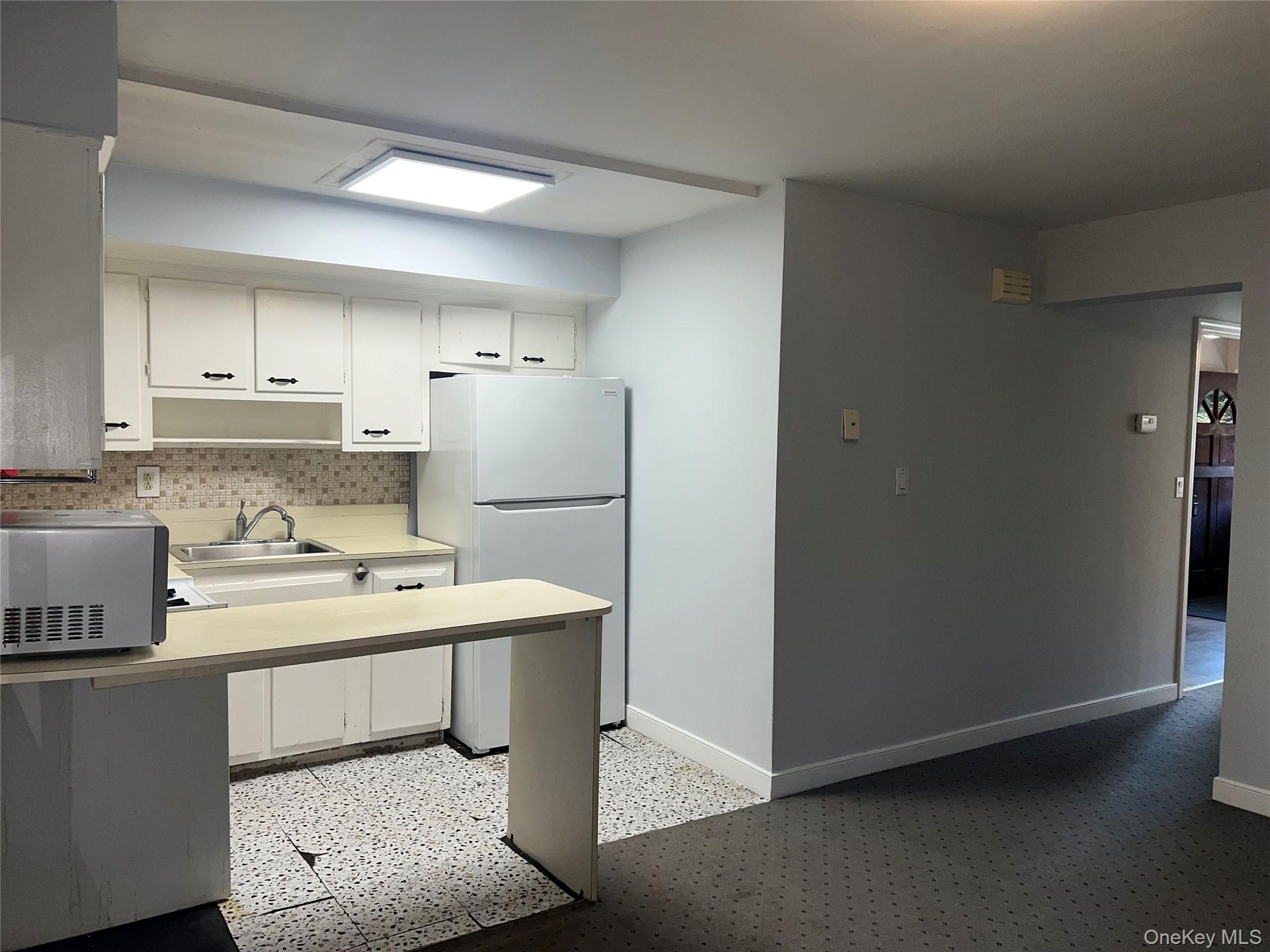 Open first floor kitchen