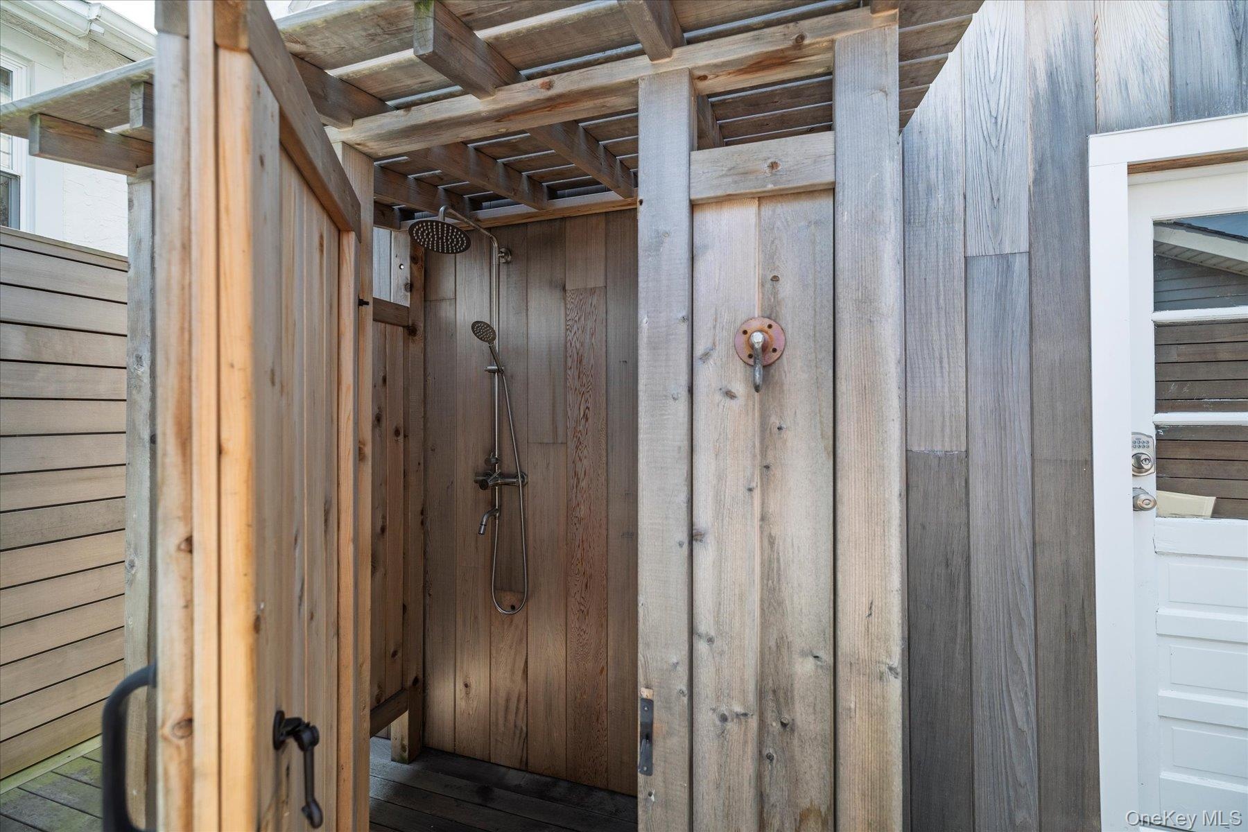 Outdoor shower