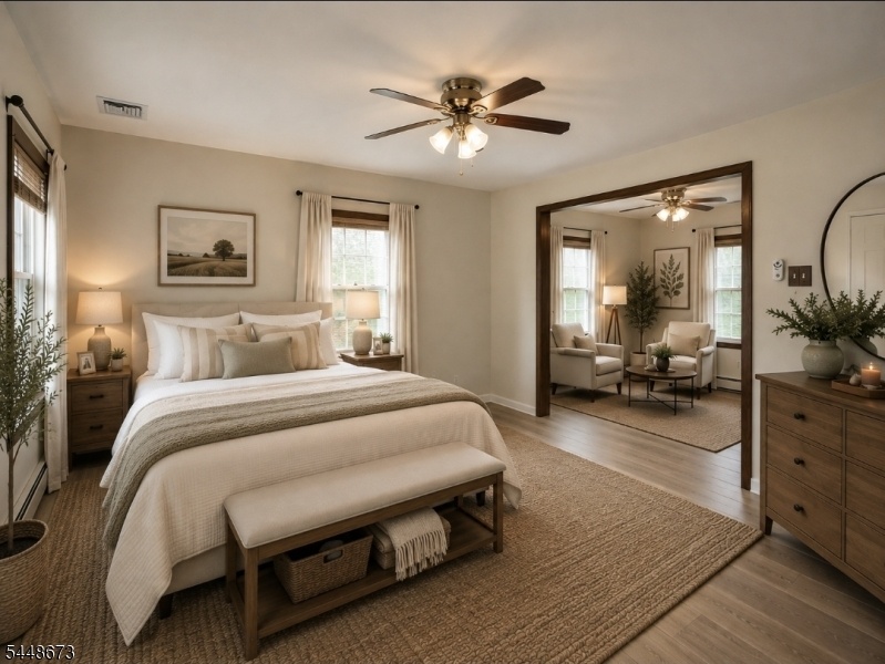 Virtually staged & designed