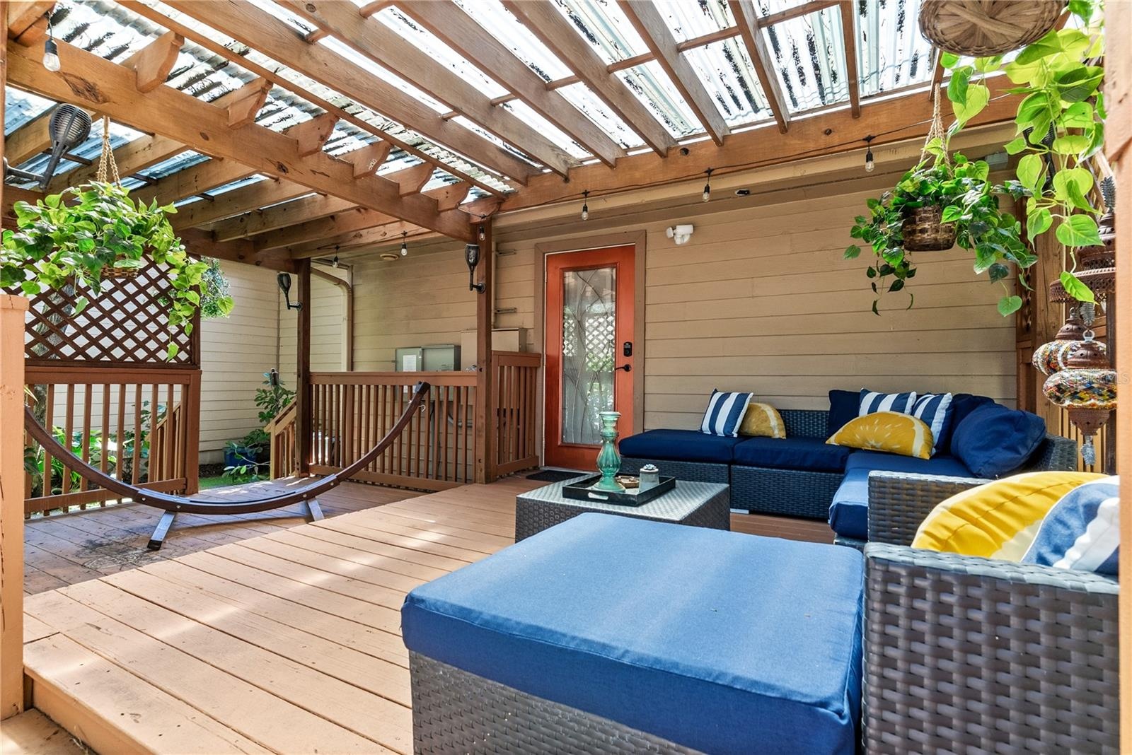 Covered Terrace with Pergola