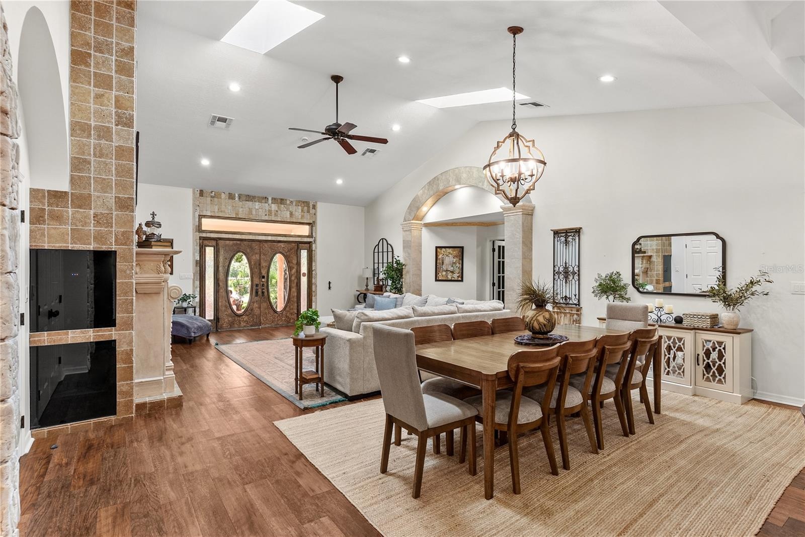 Open Floor Plan - Dining & Living
