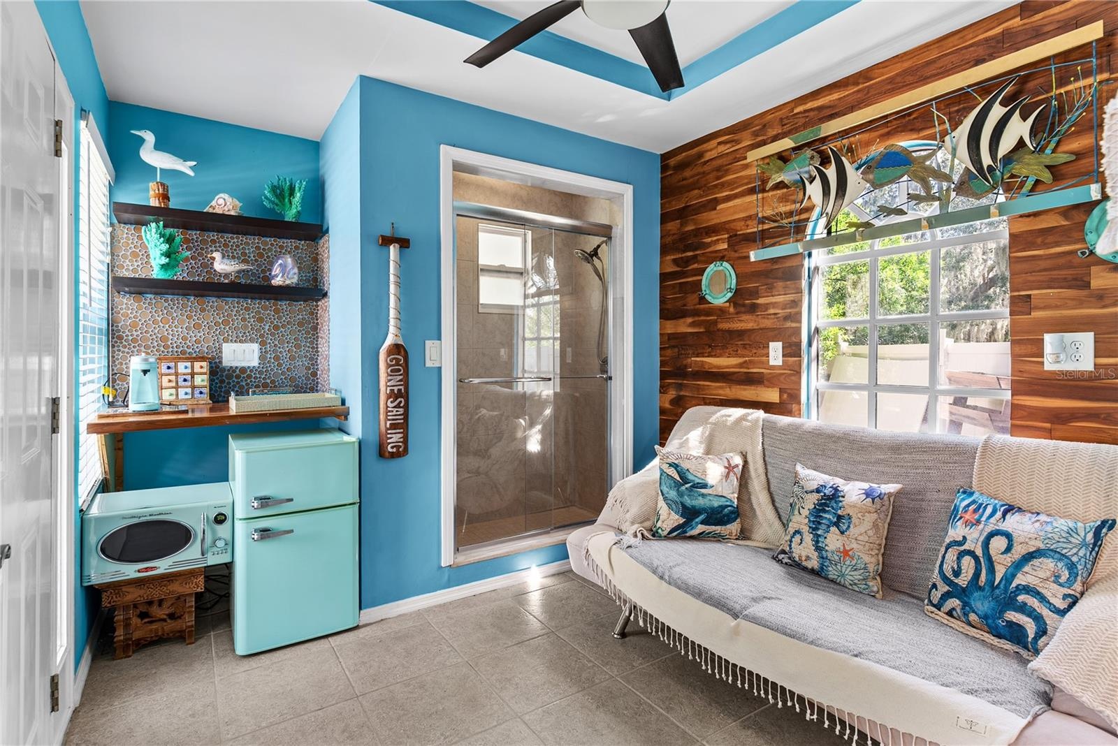 Pool House with Wet Kitchenette