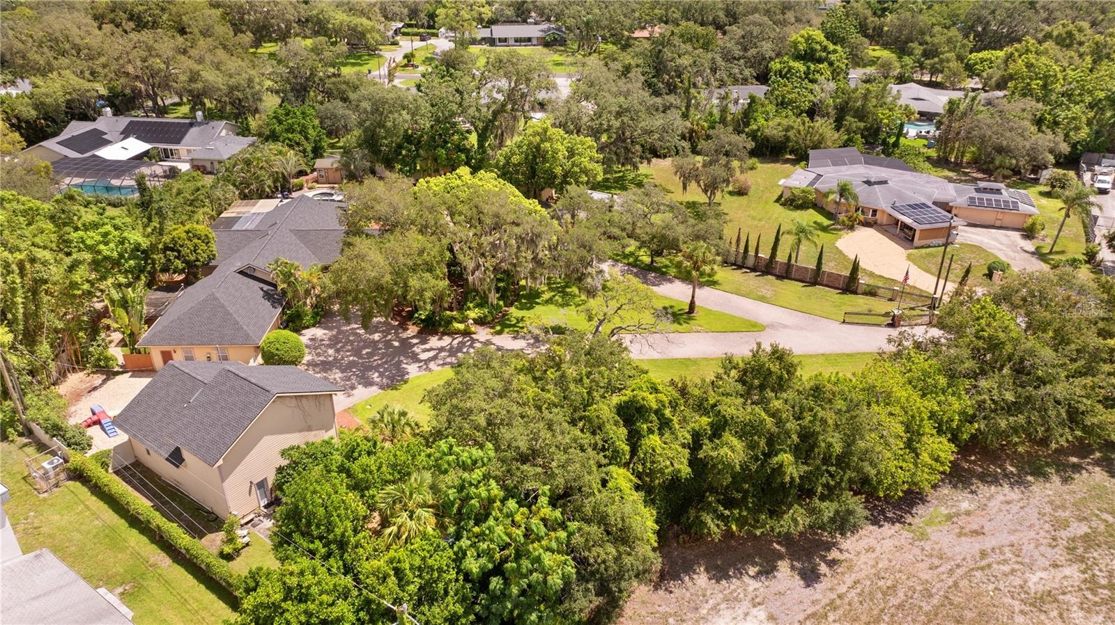 Aerial View of Grounds
