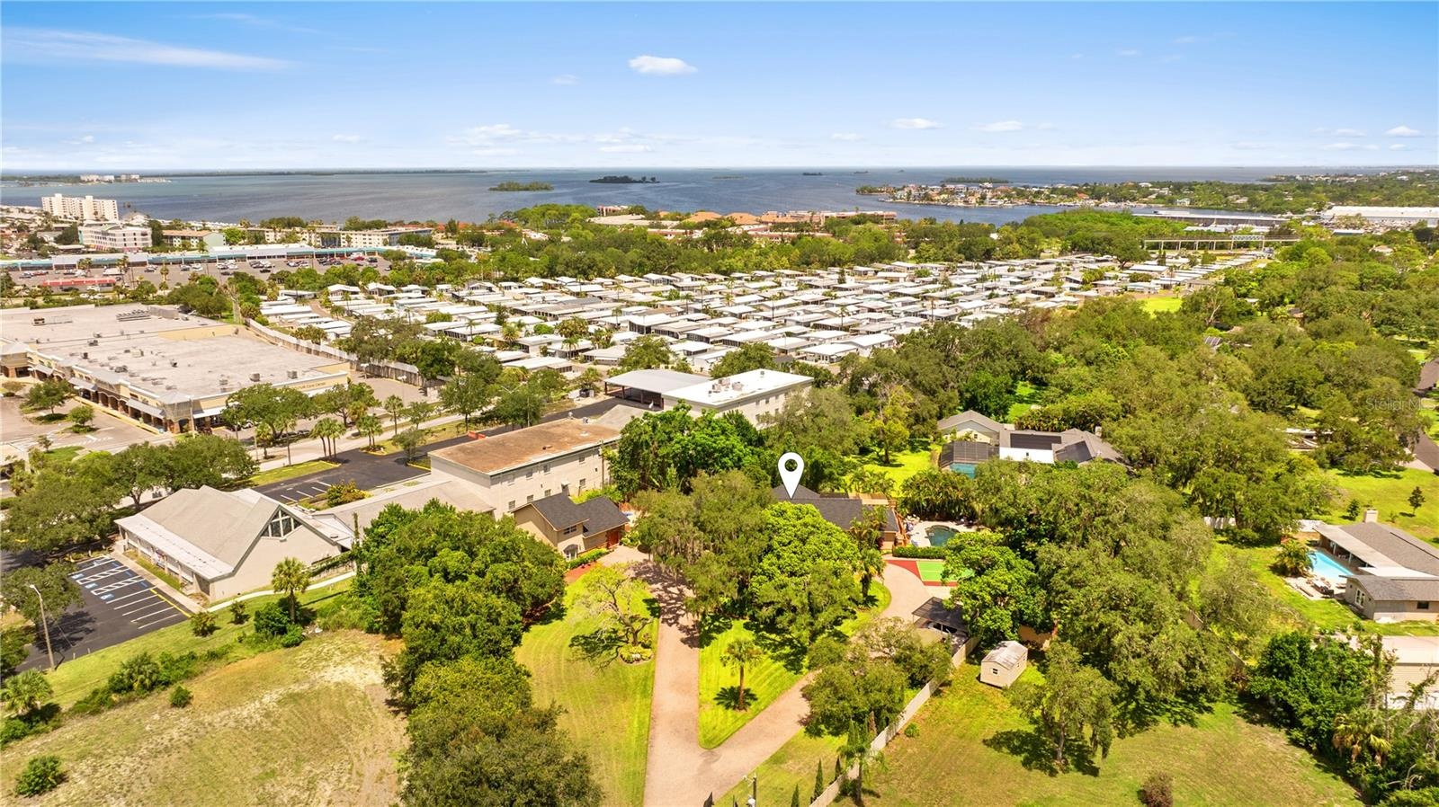 Aerial View of Estate