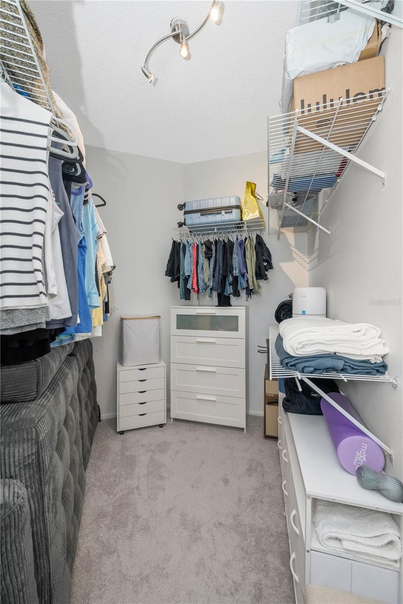 primary walk-in closet