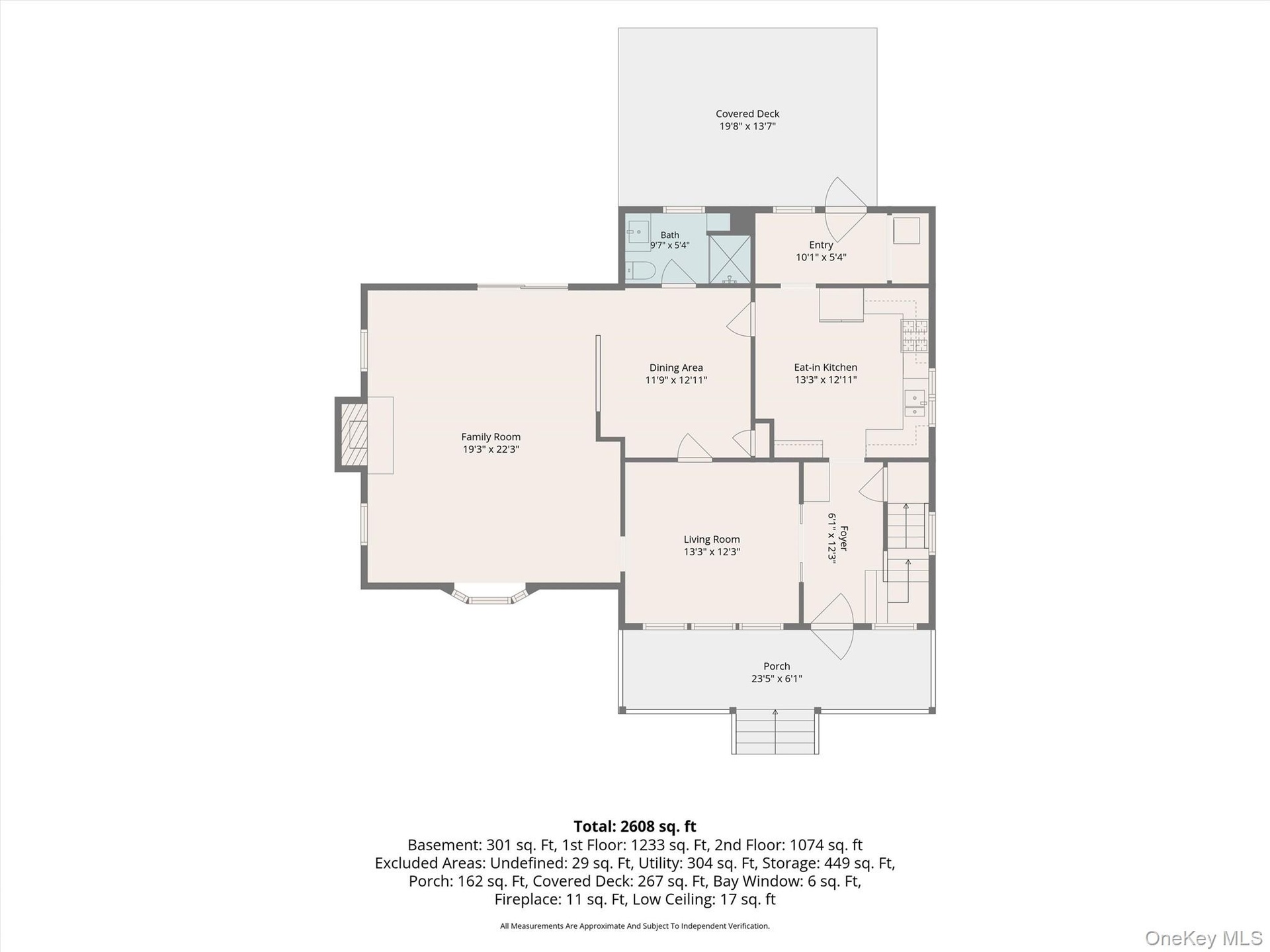 Main Level Floor plan