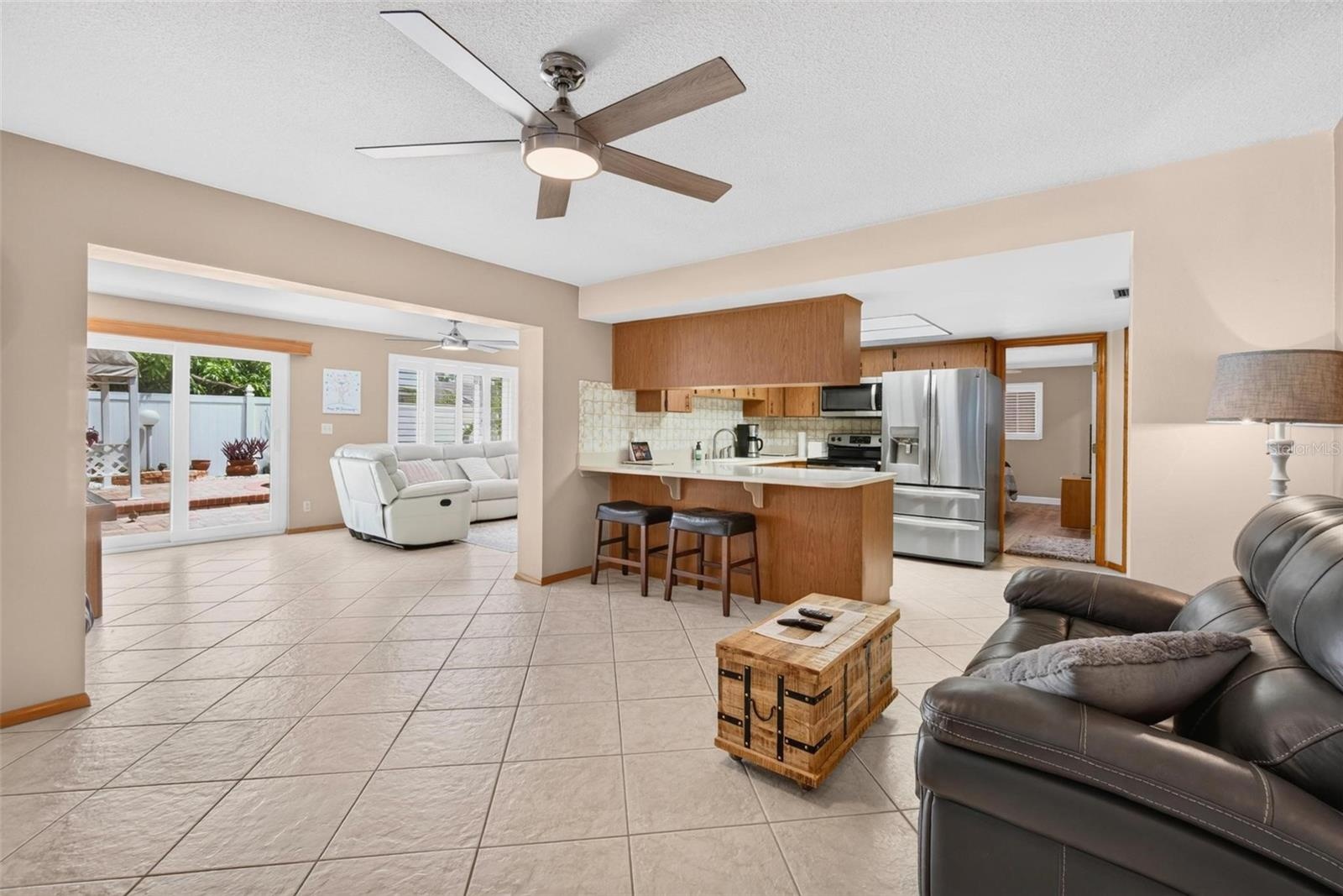 Sitting room off kitchen