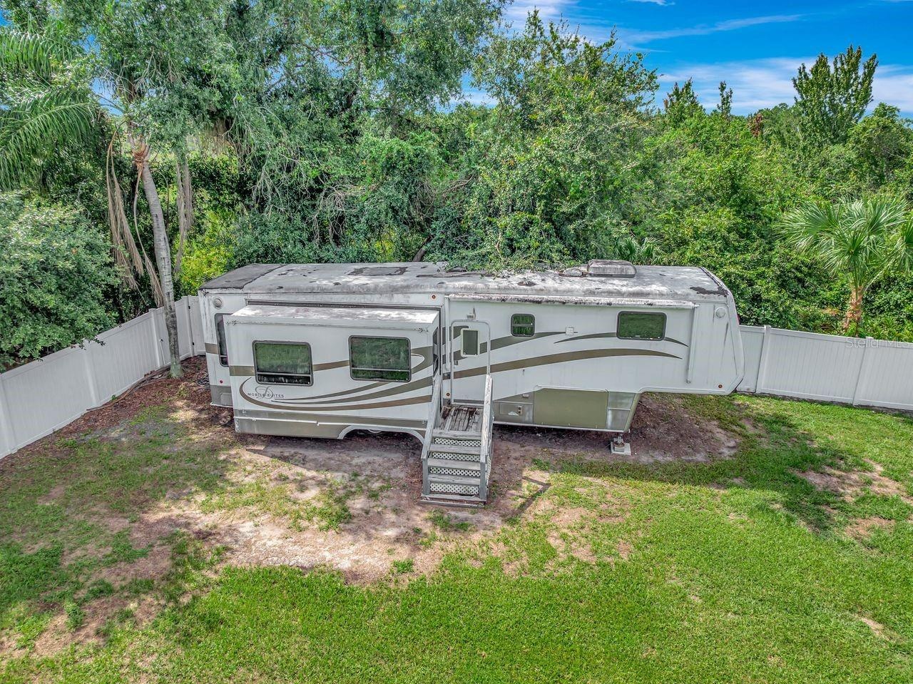 Aerial View of RV that Conveys with Home!