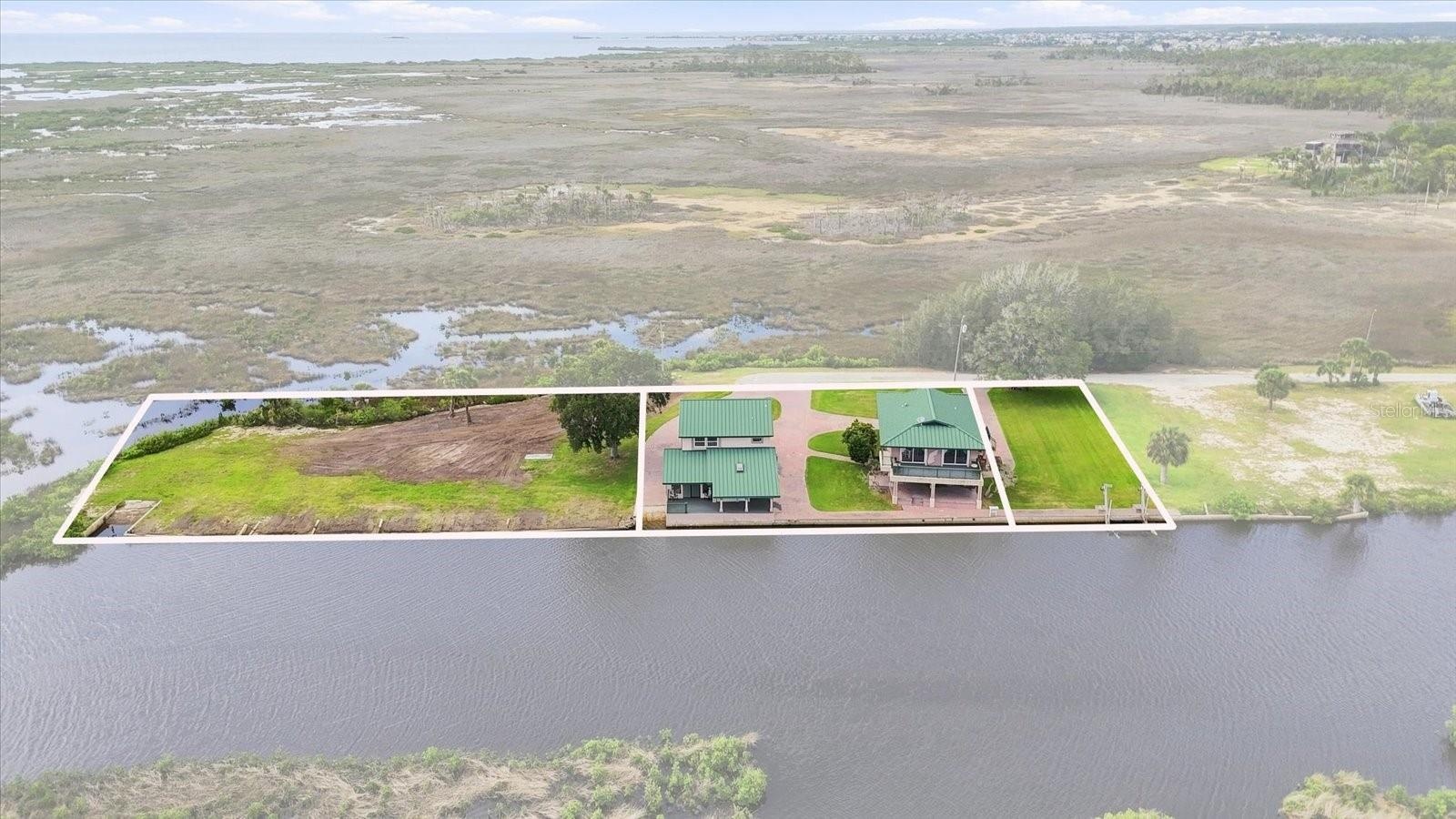 3198 Indian Gulf Lane & Lot 13; 3194 Shown for Location Context Only