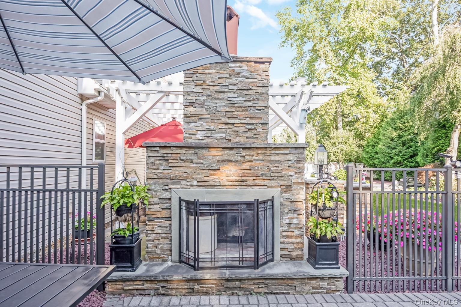 Outdoor Fireplace