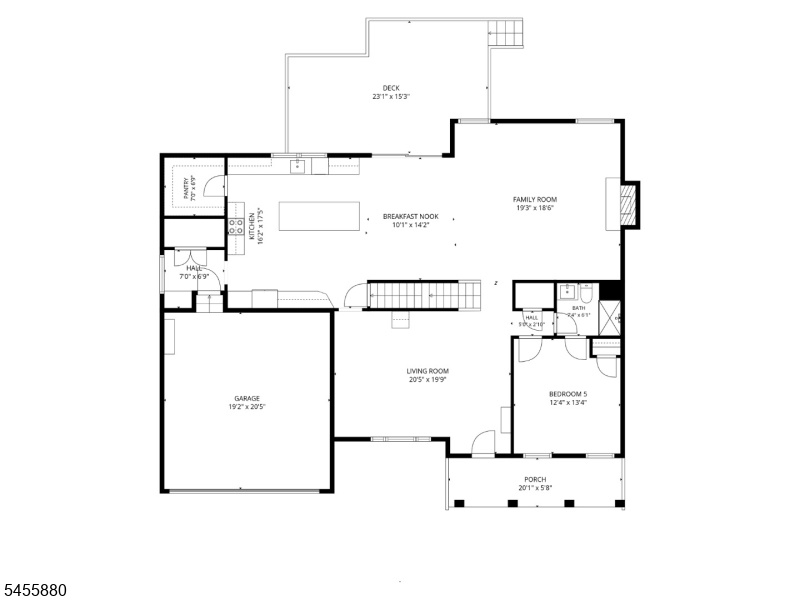 Floor Plan Main Level