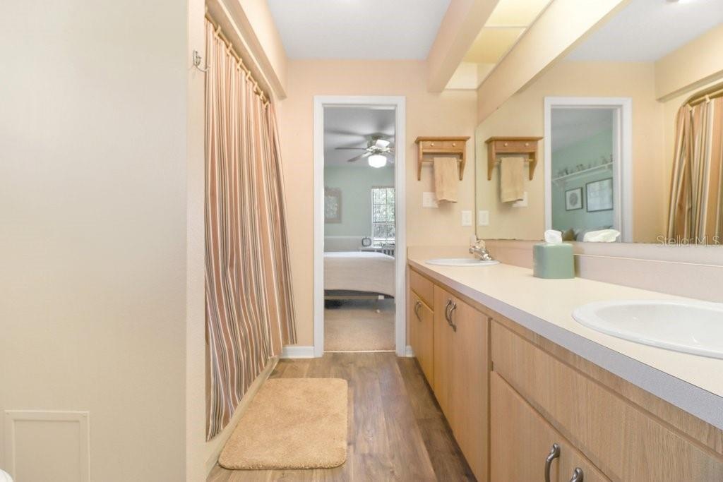 Jack and Jill Bathroom between Bedroom 2 and 3