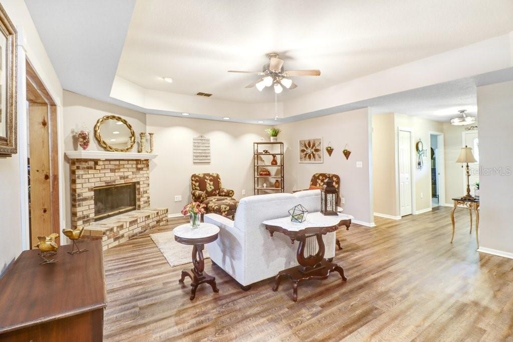 Family Room with Fireplace
