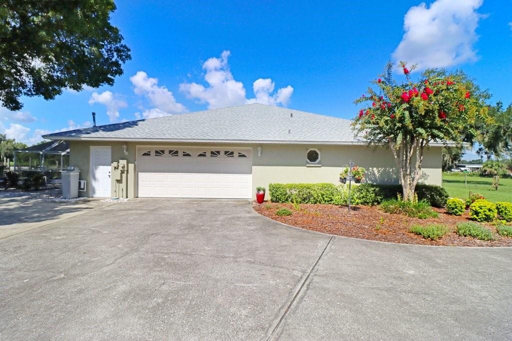 2 Car garage attached