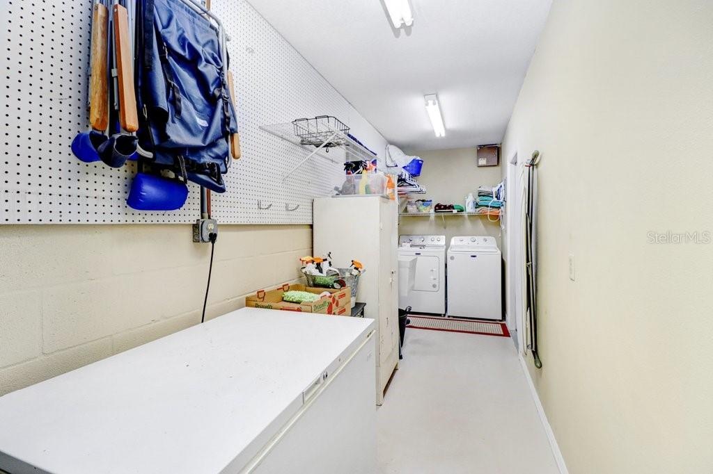 Laundry Room in the Garage