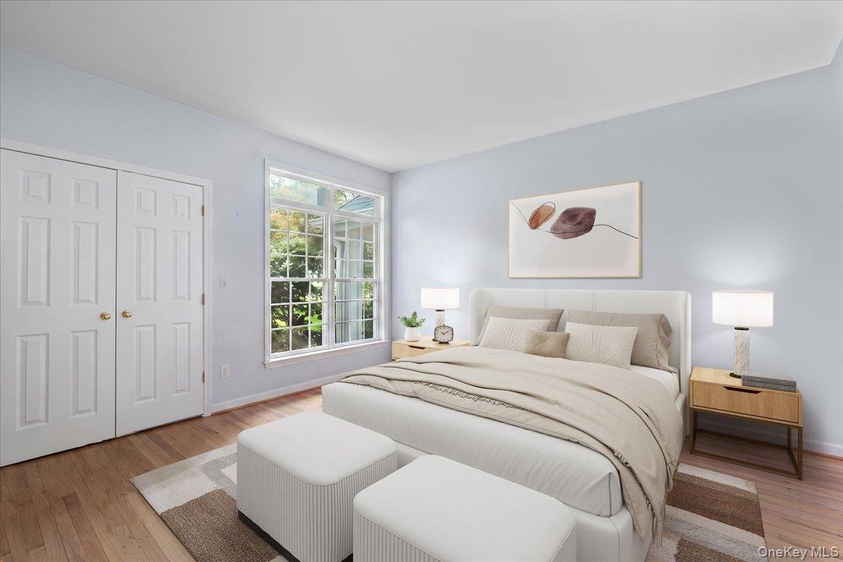 This room can serve as a bedroom, office or den. What ever your lifestyle needs this property can accommodate. Furniture virtually staged.