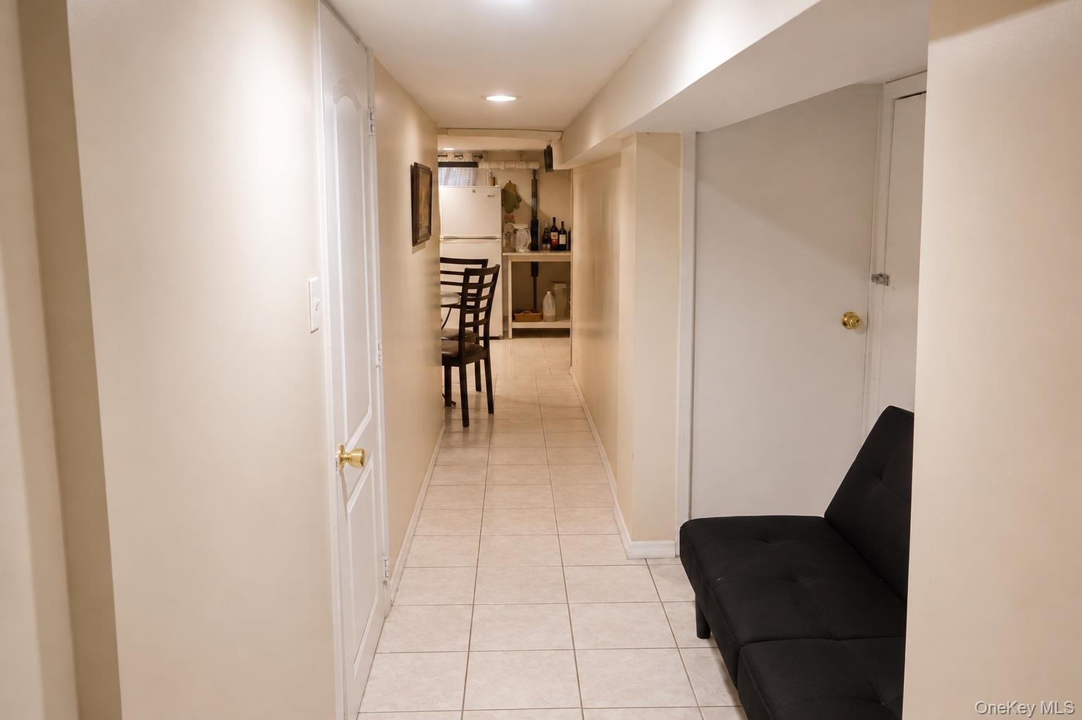 Basement hallway
