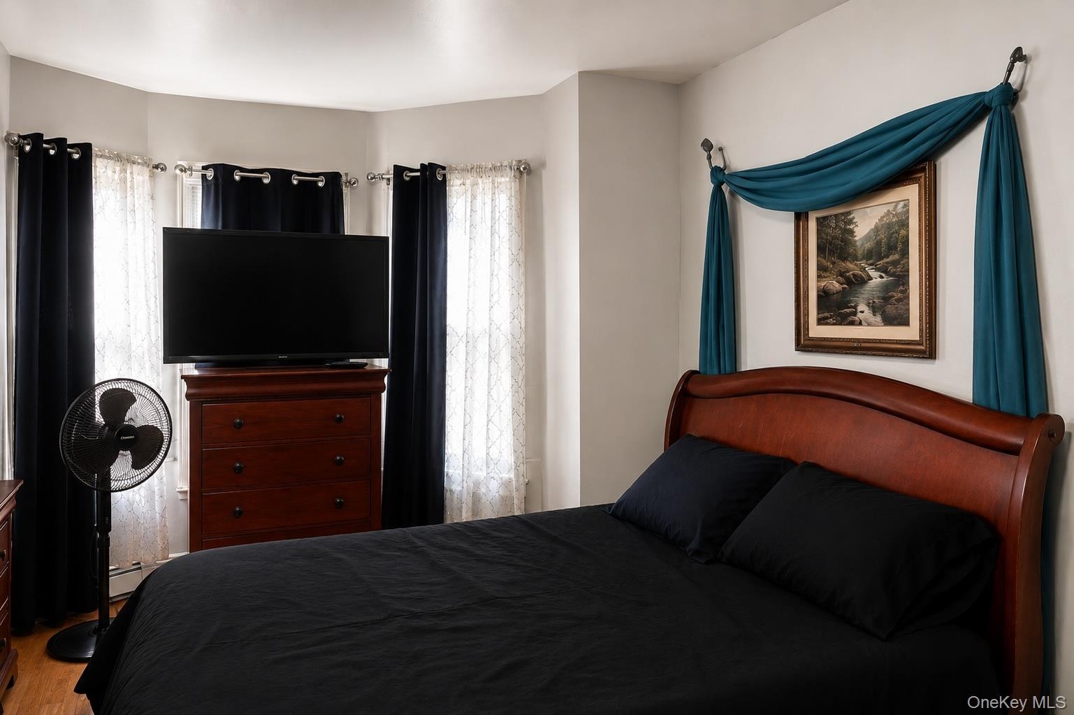 2nd-floor unit, main bedroom