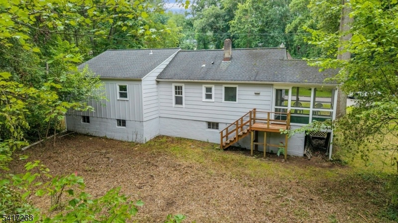 Aerial view yard