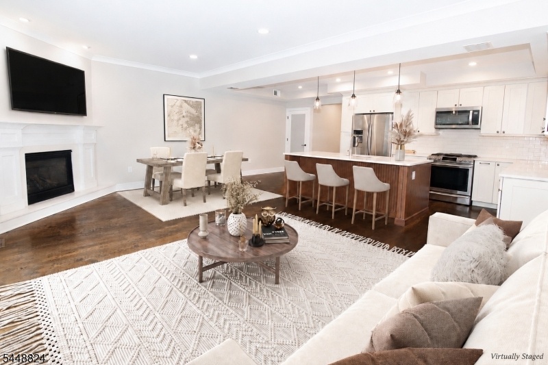Virtually Staged Living Room